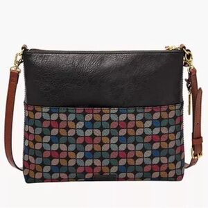 Fossil Fiona large crossbody‎ bag multicolored